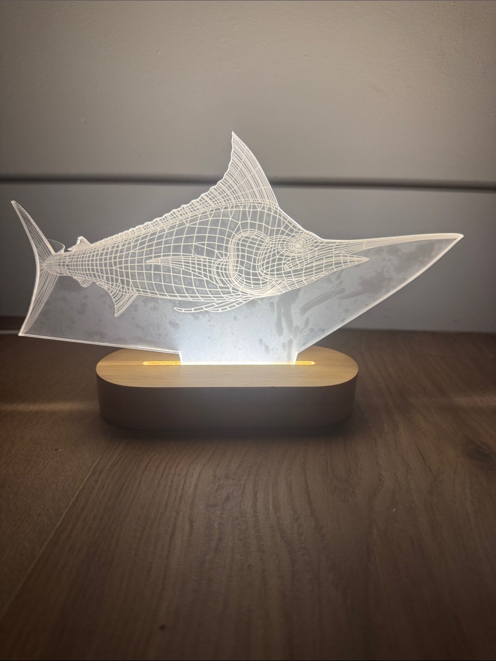 Set of 3, 3D light up designs